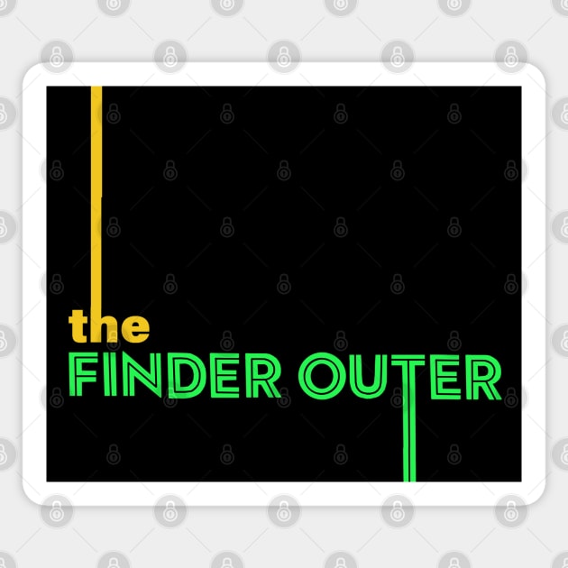 The Finder Outer Sticker by DeepCut